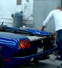 Atelier de peinture auto